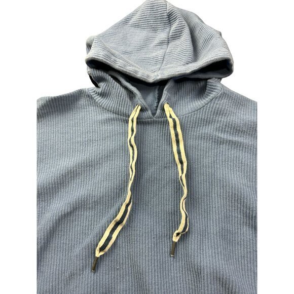 AERIE BLUE HOODIE SWEATER‎ SIZE L | J1 - Picture 2 of 6